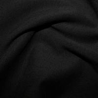 Organic Soft Touch Jersey Black Fabric 0.5m