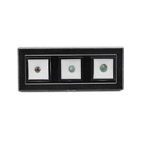 11.90cts Aquaprase™ Cabochon Round Gemstone Pieces (Pack of 3)
