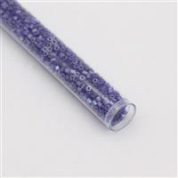 Miyuki Transparent Cobalt Lustre Cut Seed Beads 8/0 (APRX 20GM/TB)
