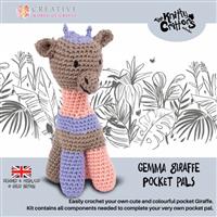 Knitty Critters Pocket Pals Gemma Giraffe Kit