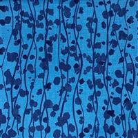 Henry Glass Midnight Sapphire in Spotty Fabric 0.5m
