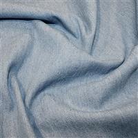 Light Blue 8oz Medium/Heavy Weight Washed Denim Cotton Fabric Bundle (3m)