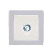 9.70cts Sky Blue Topaz Round Crown of light Approx 12mm (IR)  