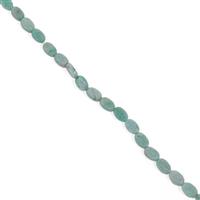 150cts Amazonite Fancy Ovals Approx 8x12mm, 38cm Strand