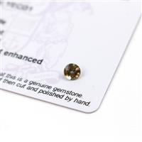 0.37cts Sopa Andalusite 5x5mm Round  (N)