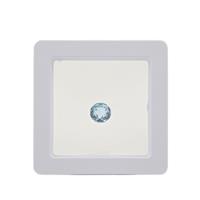 2.70cts Sky Blue Topaz Round Crown of light Approx 8mm (IR)  