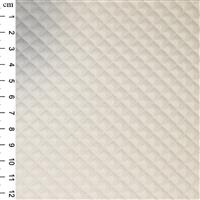 PU Quilted Fabric Ivory FQ