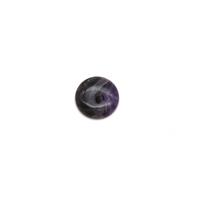 25cts Amethyst Coin Cabochon Approx 25mm, 1pc