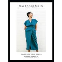 The Wildwood Wrap Dress Pattern By Sew House (Size 0-22)