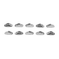 Cymbal Kanava - GemDuo Side Bead - Antique Silver Plated (10pk)