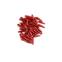 Preciosa Ornela Alabaster Pearl Pastel Raspberry Thorn Beads Approx. 5x16mm (50pcs)