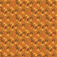 Sandy Gervais Adel in Autumn Orange Leaves Fabric 0.5m