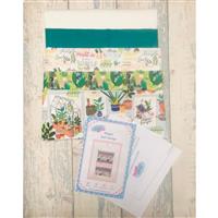 Living in Loveliness Mayiah Wall Hanging Kit: Pattern & Fabrics  - Garden Design