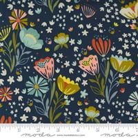 Moda Songbook Midnight Floral Fabric 0.5m