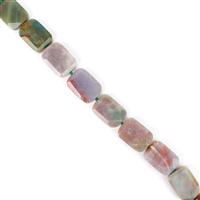 380cts Fancy Jasper Faceted Slabs 13x18 to16x22mm, 38cm 		