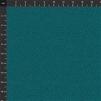 Primavera Irregular Dot on Teal Fabric 0.5m