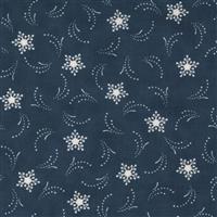 Moda Starlight Gatherings Shooting Stars Nautical Blue Fabric 0.5m