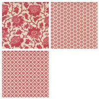 Moda La Vie Bohéme Red and White Fabric Bundle (1.5m)