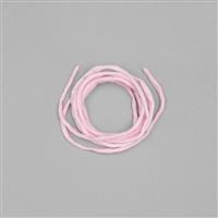 1m Light Pink Silk Cord Approx 2mm