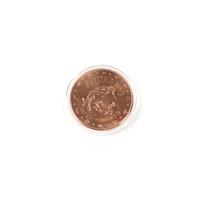 Zodiac Aquarius Copper Coin Approx 4cm, 28gm