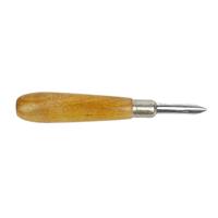 Burnisher Curved with Wooden Handle