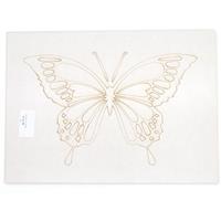 Gem Art - MDF Butterfly Design, A4