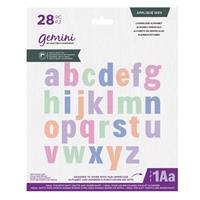 Gemini- Multi Craft Dies - Appliqué - Lowercase Alphabet
