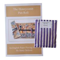 Jenny Jackson Honeycomb Pen Roll Pattern plus 40 Paper Pieces