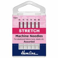 Hemline Sewing Machine Stretch Needles Pack of 6