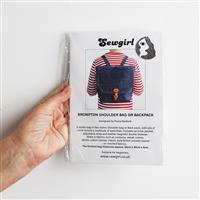 Sewgirl Brompton Bag Pattern includes Adjustable Rings and Sliders