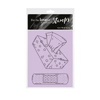 For the Love of Stamps - Get Well Soon, A7 stamp set - Contains 2 stamps