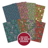 Adorable Scorable Pattern Packs - Secret Garden, Contains 24 x A4 350gsm Adorable Scorable sheets (3 sheets in each of 8 designs)