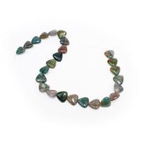 265cts Fancy Jasper Triangle Approx 16mm, 38cm Gemstone Strand