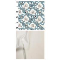 White Rose On Delph Luna Backpack Fabric Bundle (2m)