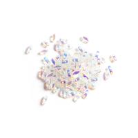 StormDuo Beads Crystal Full AB, Approx 3x7mm (100pcs)