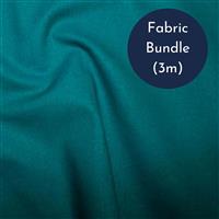 Moda Beyond Bella Utopia Quilt Turquoise Backing Fabric Bundle (3m)