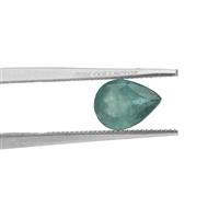 0.90cts Grandidierite 8x6mm Pear (N)