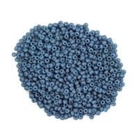 11/0 Matte Slate Blue AB Seed Beads Approx 23GMS 