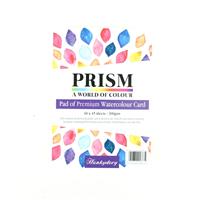 Prism Premium Pad of Watercolour Card - A5, Contains 50 Sheets