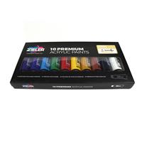 Zieler Premium Acrylic Paints pack of 10