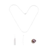 925 Sterling Silver Tassel Necklace Mini Make Set 