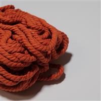 Orange Macrame Rope, 5mm (30m)
