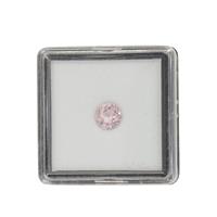 0.45cts Cherry Blossom Morganite 5.50x5.50mm Round (N)