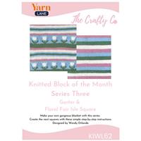 The Crafty Co Knitting Series Three BOM Blanket Pattern