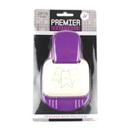 Premier Craft Tools - Banner Punch -  Creates instant tags sized 2.5", 2" & 1.5" in width