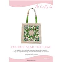 Crafty Co Folded Star Tote Bag Instructions