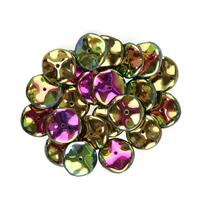 Preciosa Ornela Crystal California Meadows Ripple Beads Approx. 12mm (25pcs)
