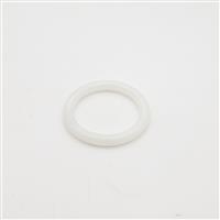 170cts White Nephrite Bangle Approx 62-64mm, 1pc