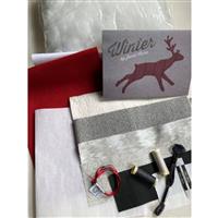 Janet Clare Winter Project Bundle - Contains: Book, Fabric & Trims