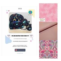 Studio 7t7 Luna Backpack Kit: Instructions & Fabrics - Daydreamer